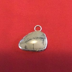 Picture Jasper with sterling silver mount